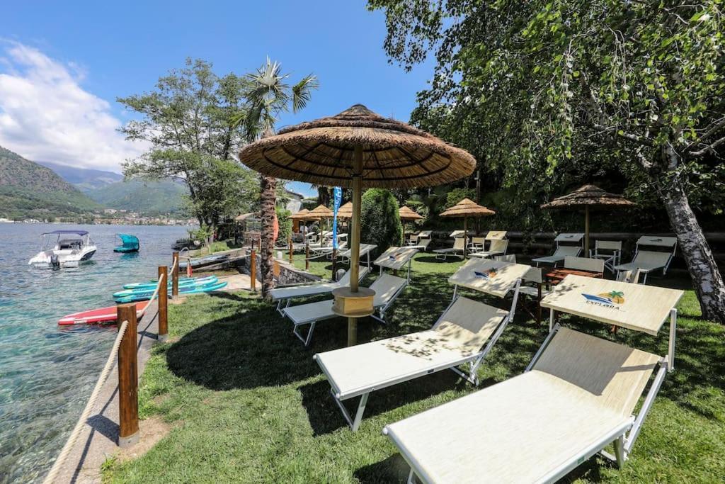 Exclusive Privatebeach - Explora Lake 3 Omegna Buitenkant foto