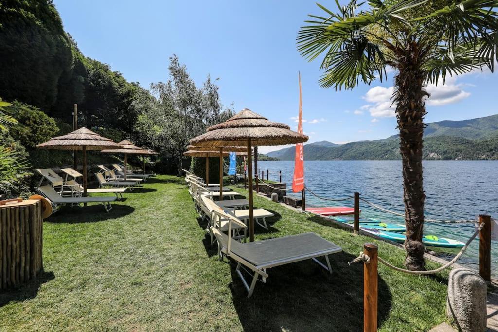 Exclusive Privatebeach - Explora Lake 3 Omegna Buitenkant foto