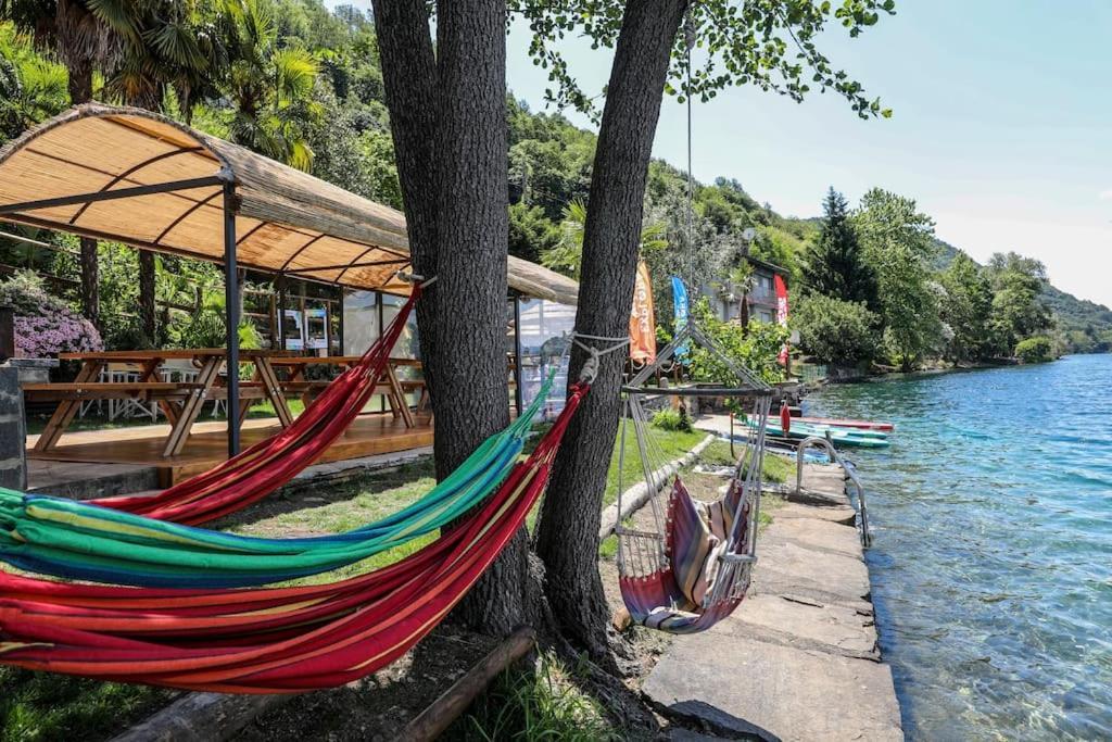 Exclusive Privatebeach - Explora Lake 3 Omegna Buitenkant foto